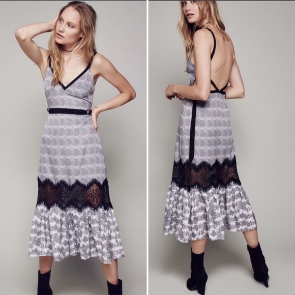 Free People Dresses & Skirts - Free People Snakeskin Dress